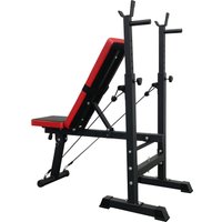 Силовая скамья Calviano 1008 (красный/черный)