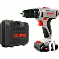 Дрель-шуруповерт Crown CT21055L-1.5 BMC (с 2-мя АКБ, кейс)