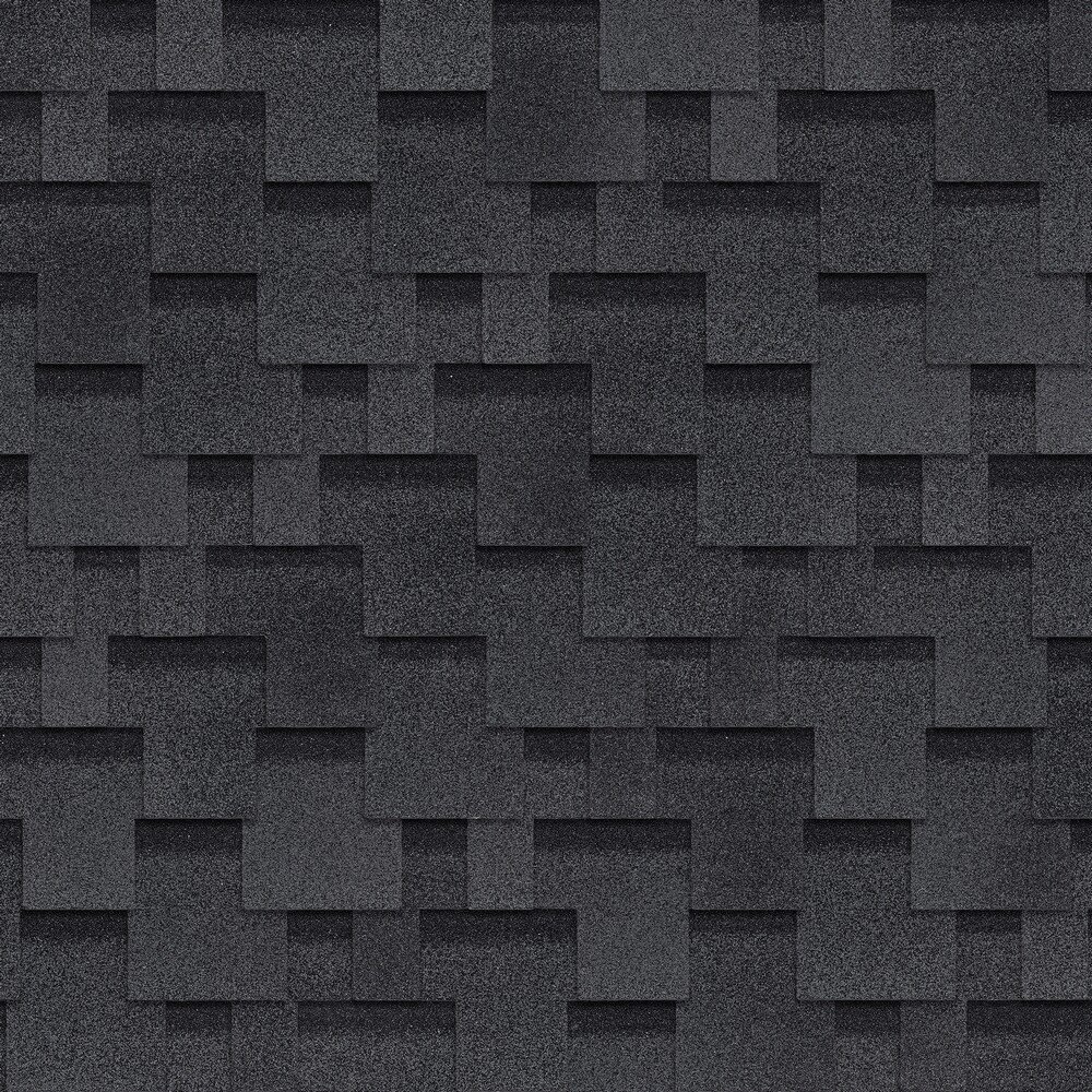 

Битумная черепица Shinglas Финская аккорд (серый)