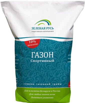 Семена Зеленая Русь Газон Спортивный 5 кг