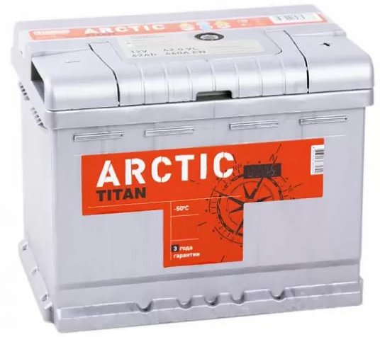 

Автомобильный аккумулятор Titan Arctic R+ (60 А·ч)