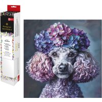 Алмазная мозаика  Феникс+ Пудель и гортензии 68600