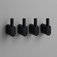 Набор аксессуаров для ванной Lauter 21SH2062 + 21SH42092 + 21SH2092 + 21SH42012 (Matt Black, 4 предмета)