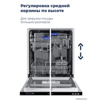 Встраиваемая посудомоечная машина MAUNFELD MLP 12I