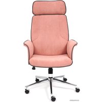 Офисное кресло TetChair Charm (флок, розовый)
