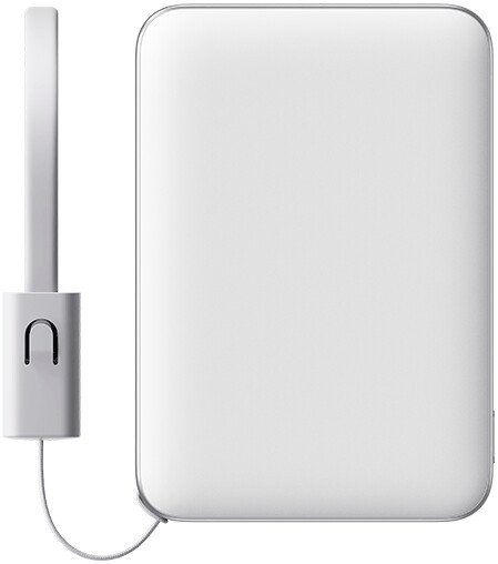 Внешний аккумулятор Xiaomi Ultrathin Power Bank 5000mAh 22.5W PB0522S (белый)