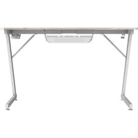 Геймерский стол Zone51 Trine 120 RGB Wood/White