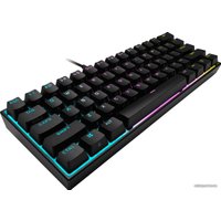 Клавиатура Corsair K65 RGB Mini (черный, Cherry MX Speed, нет кириллицы)