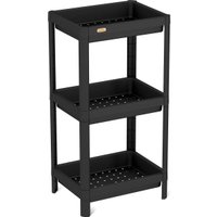 Стеллаж Sheffilton SHT-SS25-3 (черный)