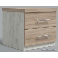 Тумба Миркомодоф Твин 10 (дуб крафт белый/дуб сонома)