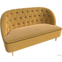 Диван Лига диванов Амиса 109837 (желтый)