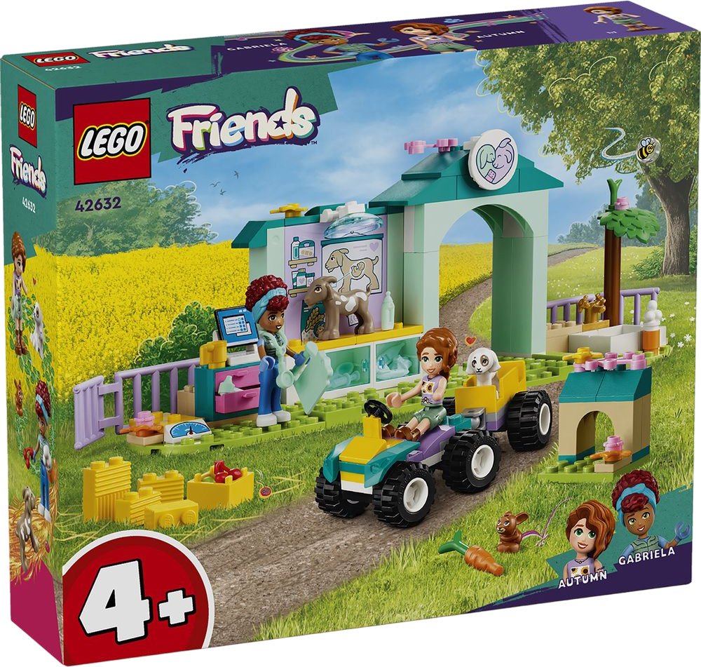 

Конструктор LEGO Friends 42632 Ветеринарная клиника для сельскохозяйственных животных