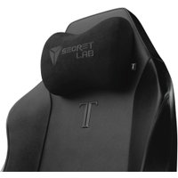Игровое (геймерское) кресло Secretlab TITAN Evo-XL-NanoGen Hybrid Leatherette NanoGen (черный) в Мозыре