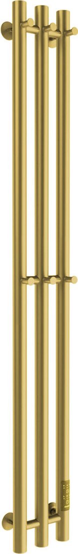 

Полотенцесушитель Маргроид Ferrum Inaro СНШ 120х6х12 (матовая латунь)