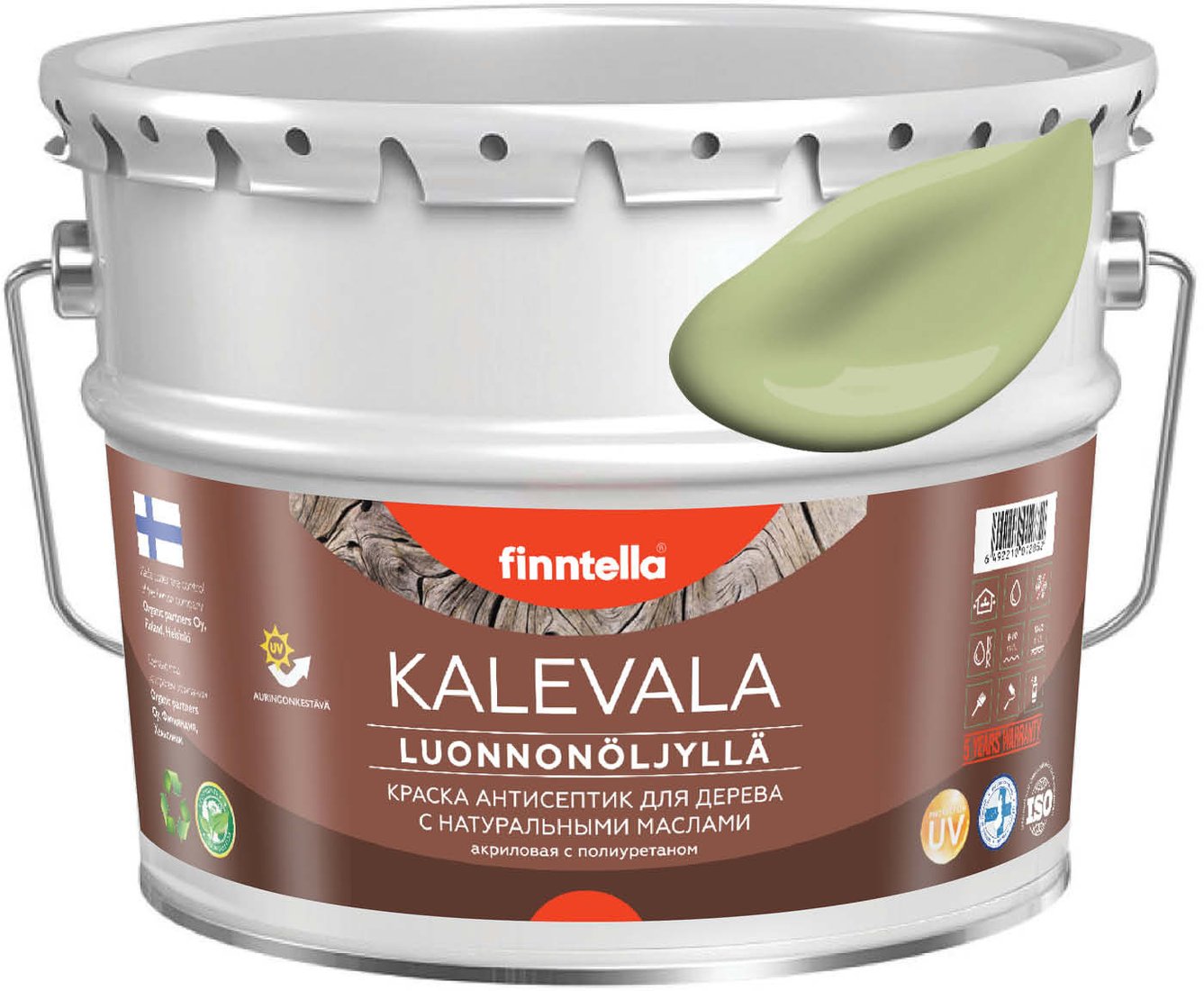 

Краска Finntella Kalevala Vihrea Tee F-13-1-9-FL033 9 л (зеленый)