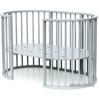 Кроватка-трансформер Bambini М.01.10.14 (серый)