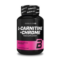 L-карнитин BioTech USA L-Carnitine+chrome (60 капсул)