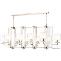 Подвесная люстра Crystal Lux Nicolas SP10-L1300 (золото/белый)