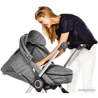 Коляска прогулочная «книга» Stokke Scoot (серый)