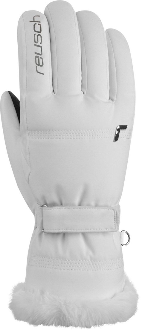 Горнолыжные перчатки Reusch Luna R-Tex Xt 6231244-1100 (р-р 8.5, White Inch)