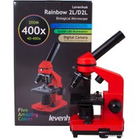 Детский микроскоп Levenhuk Rainbow 2L (апельсин) 69039