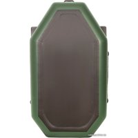 Гребная лодка Лоцман Стандарт 200 (зеленый)