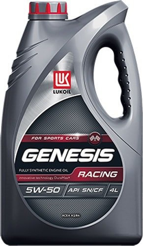 

Моторное масло Лукойл Genesis Racing 5W-50 4л