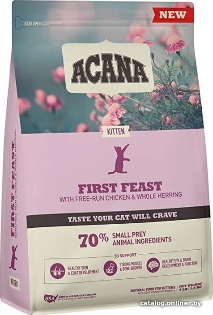 

Сухой корм для кошек Acana First Feast 1.8 кг