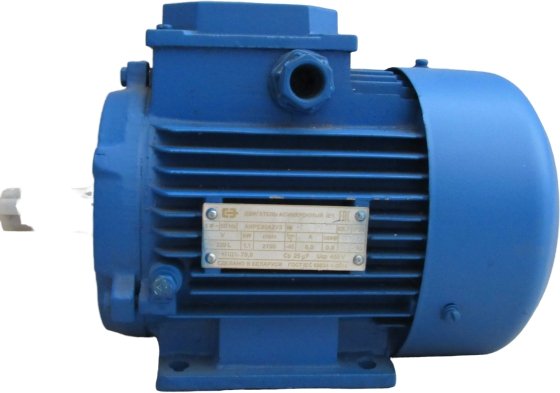 

Электрический двигатель Полесьеэлектромаш АИРЕ80A2 (исполнение - IM2081, крепление - с р.к.в.)