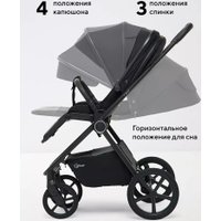 Универсальная коляска Rant Teo Soft RA121 (2 в 1, black)