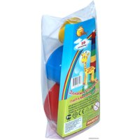 Пирамидка Полесье Занимательная пирамидка 2 (10 элементов, в пакете)