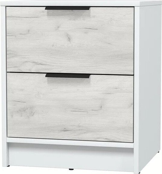 

Комоды, тумбы Интерлиния Концепт КТ-ТК1-57 (дуб белый/белый платинум)