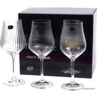Набор бокалов для вина Bohemia Crystal Tulipa Optic 40894/36/350