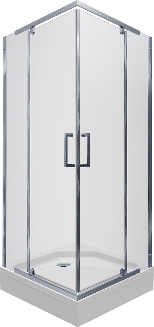 Душевой уголок Triton Каппа-Хром 90x90 (с поддоном)