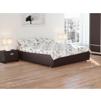 Кровать Ormatek Como Base 1 160x200 (экокожа, коричневый)