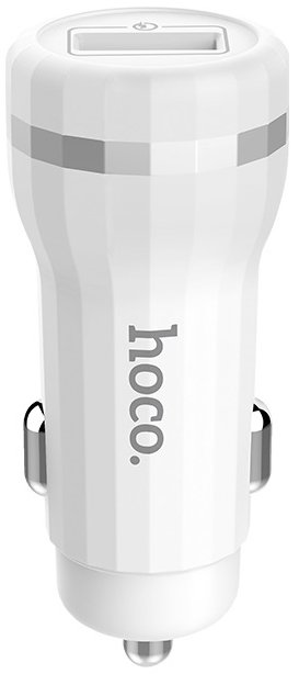 

Автомобильное зарядное Hoco Z27A (белый)
