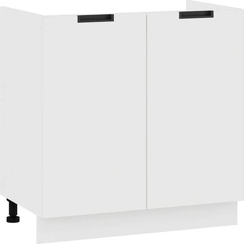 

Шкаф напольный Трия Гренада 1Н8М (белый/холст белый)