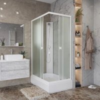 Душевая кабина Niagara Promo P110/80/26Q/MT/BK 110x80x195