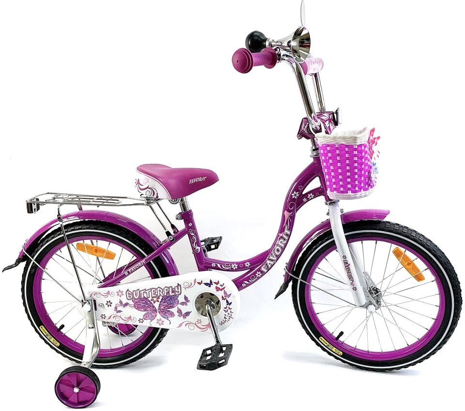 

Детский велосипед Favorit Butterfly 20 BUT-20VL (фиолетовый)