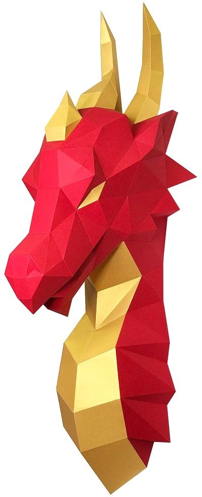 

PaperCraft PAPERRAZ Дракон Агафон