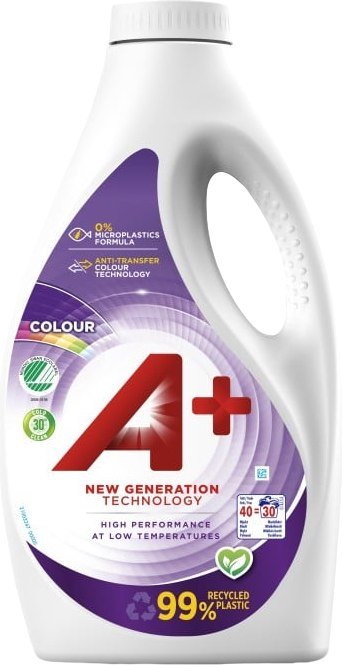 

Гель для стирки A+ Color для цветного белья (1.6 л)