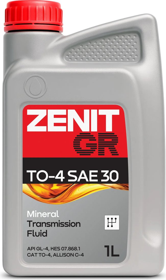 Гидравлическое масло Zenit TO-4 Sae 30 1л