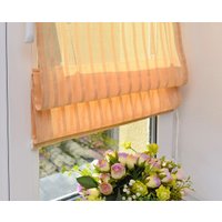 Римская штора Delfa Макси Fancy СШД-02М-244/068 (130x160, персиковый)