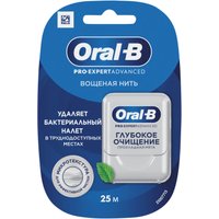 Зубная нить Oral-B Pro-Expert Advanced Глубокое очищение Прохладная мята 25 м