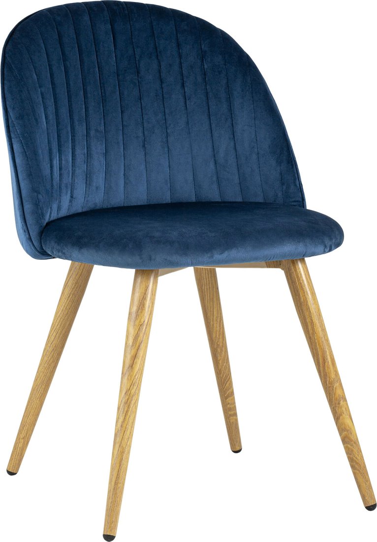 

Стул Stool Group Лион Страйпс DC-69030G HLR-63 (велюр голубой)