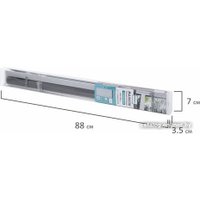 Жалюзи горизонтальные Brabix 80x160 606039 (серебристый)