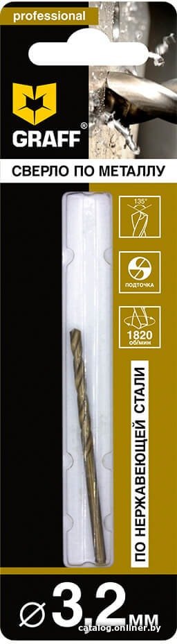 Сверло GRAFF 743265