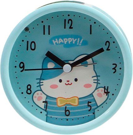 Настольные часы ILikeGift Playful cat HL-2389HA-03 (синий)