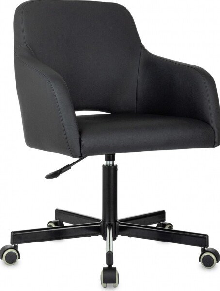 

Офисное кресло Бюрократ CH-380M (черный экокожа)