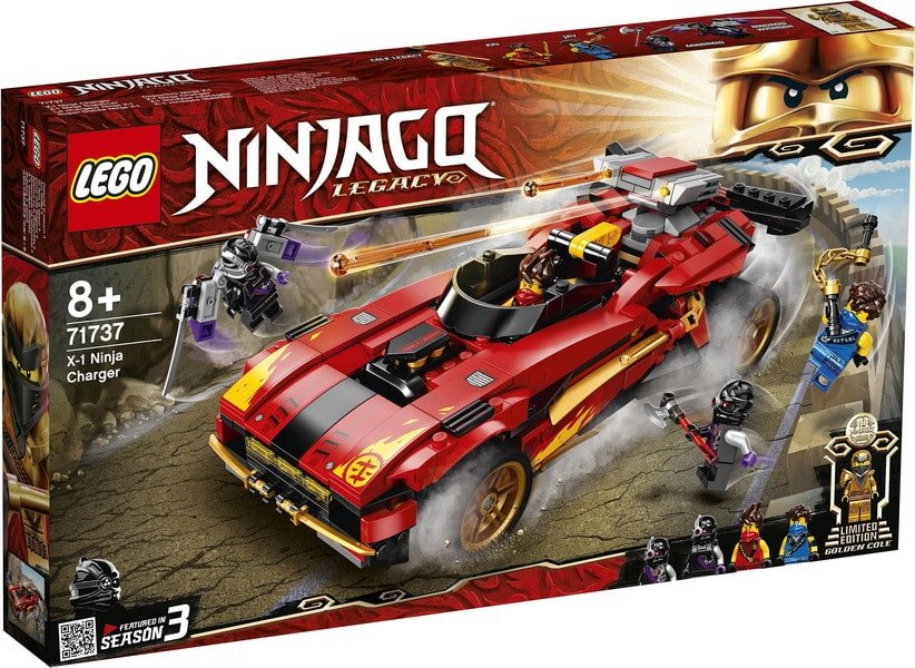 

Конструктор LEGO Ninjago 71737 Ниндзя-перехватчик Х-1